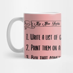 New Year Resolutions Mug